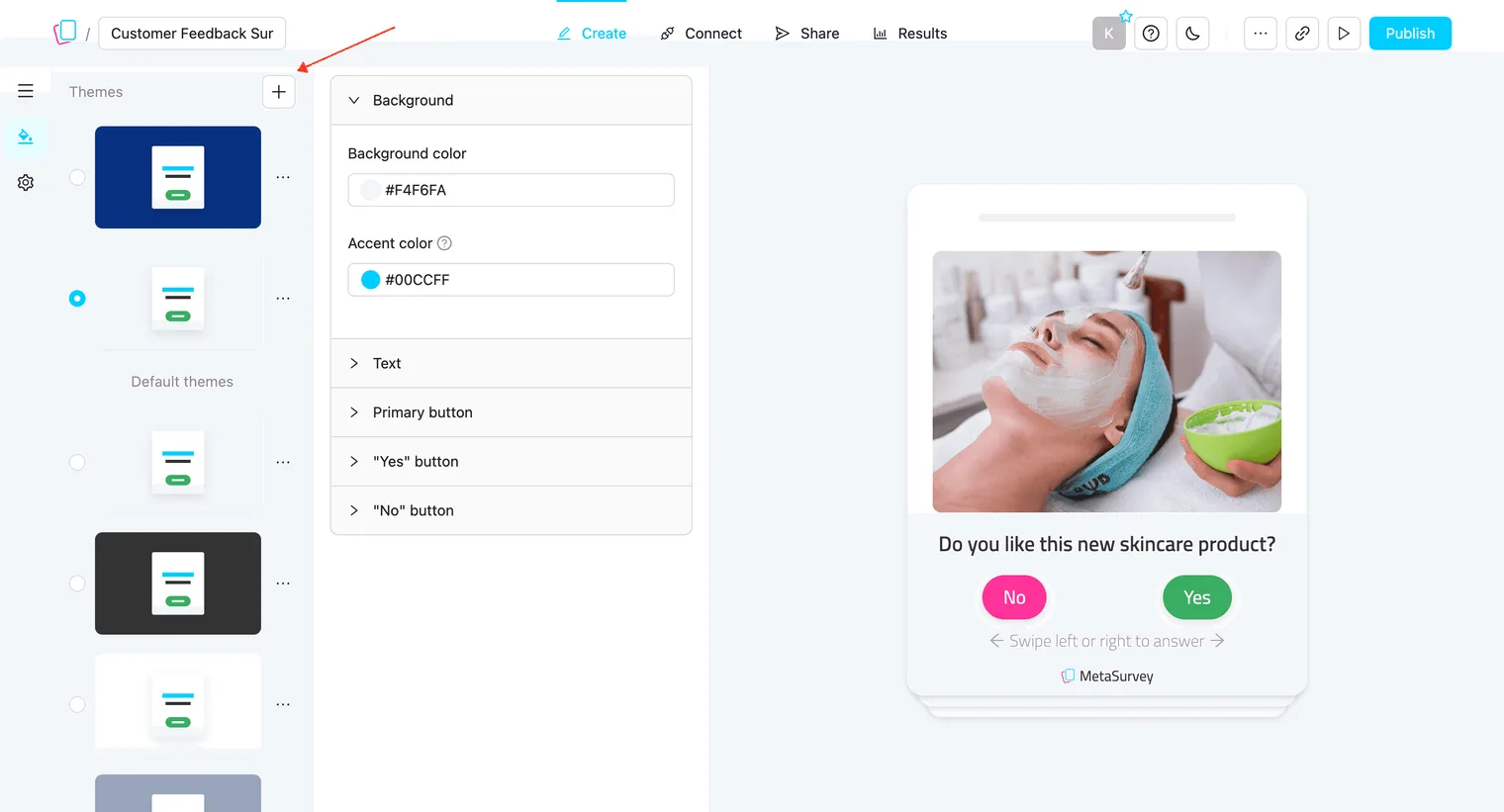 Create a custom theme